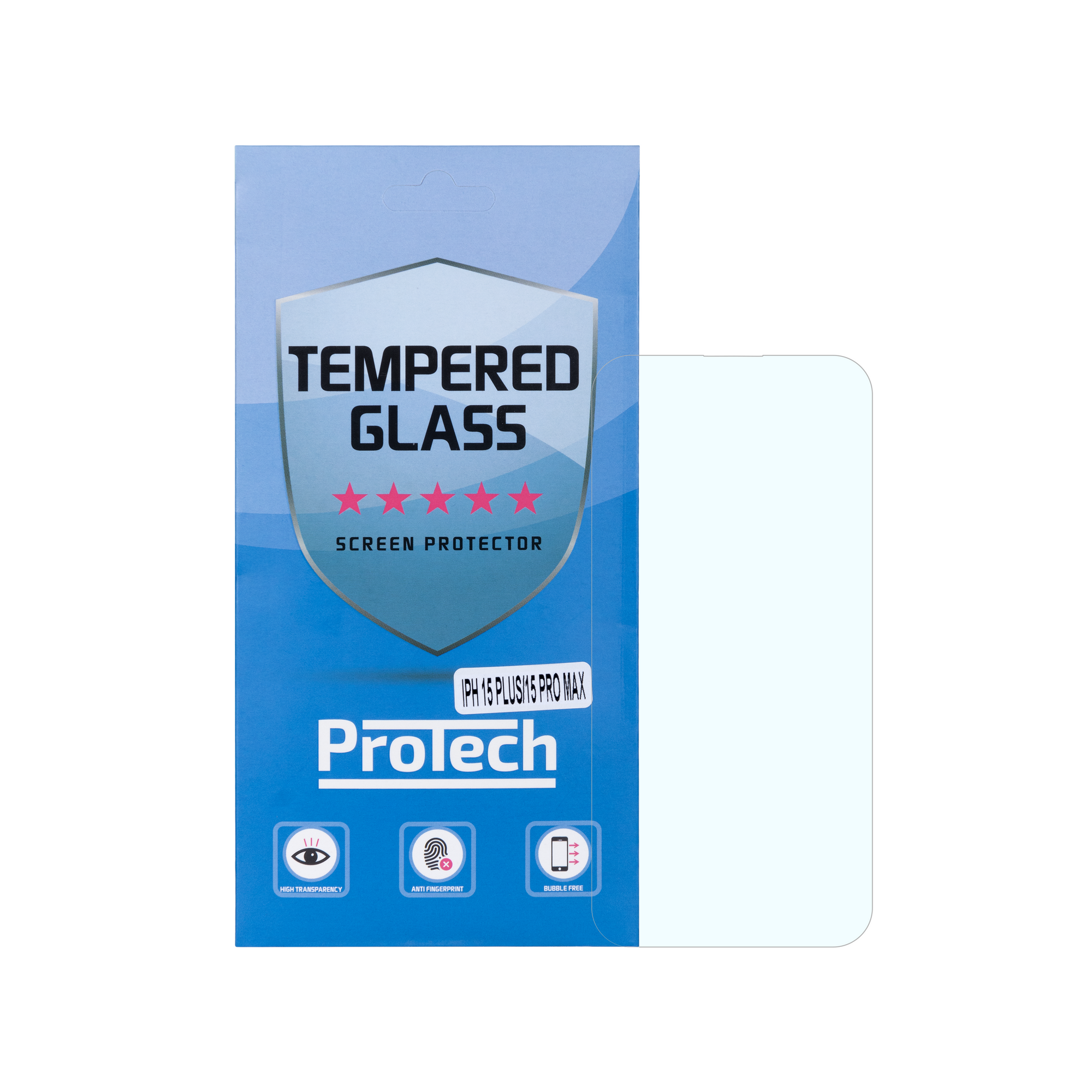 Tempered Glass .5D For Apple 15 Plus, 15 Pro Max