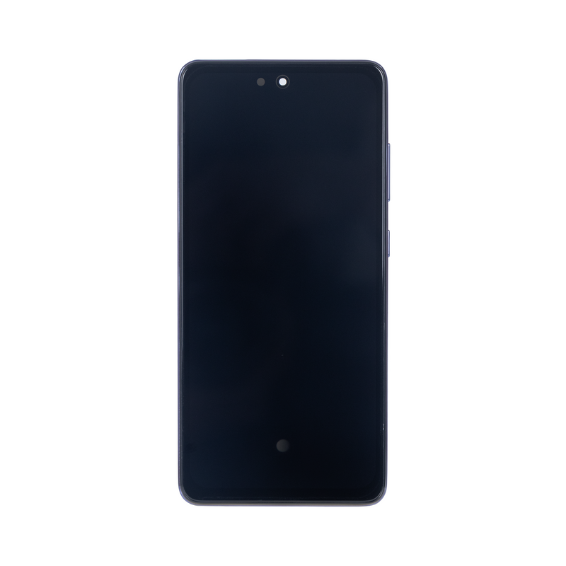 Samsung Galaxy A52 4G A525F Beeldscherm en Digitizer met Frame Ontzagwekkende Violet Soft-OLED