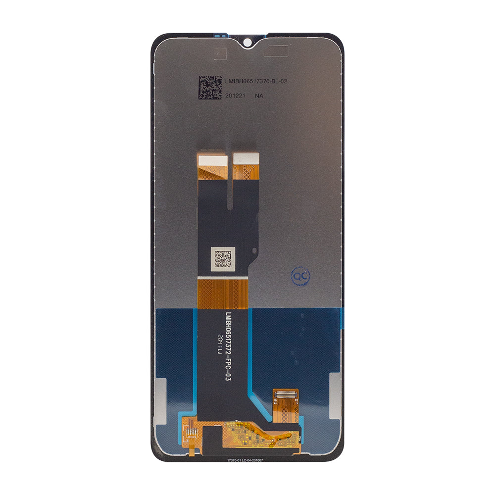 Nokia 2.4 Display en digitizer zonder frame, zwart, OEM