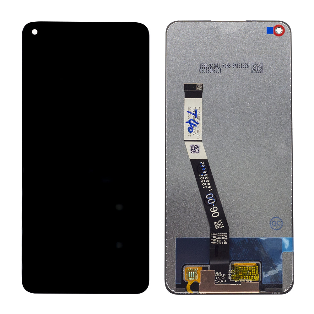 Xiaomi Redmi Note 9-scherm en digitizer zonder frame, zwart, OEM