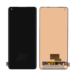 Oppo Find X2, Find X2 Pro 5G-scherm en digitizer zonder frame, zwart, OEM