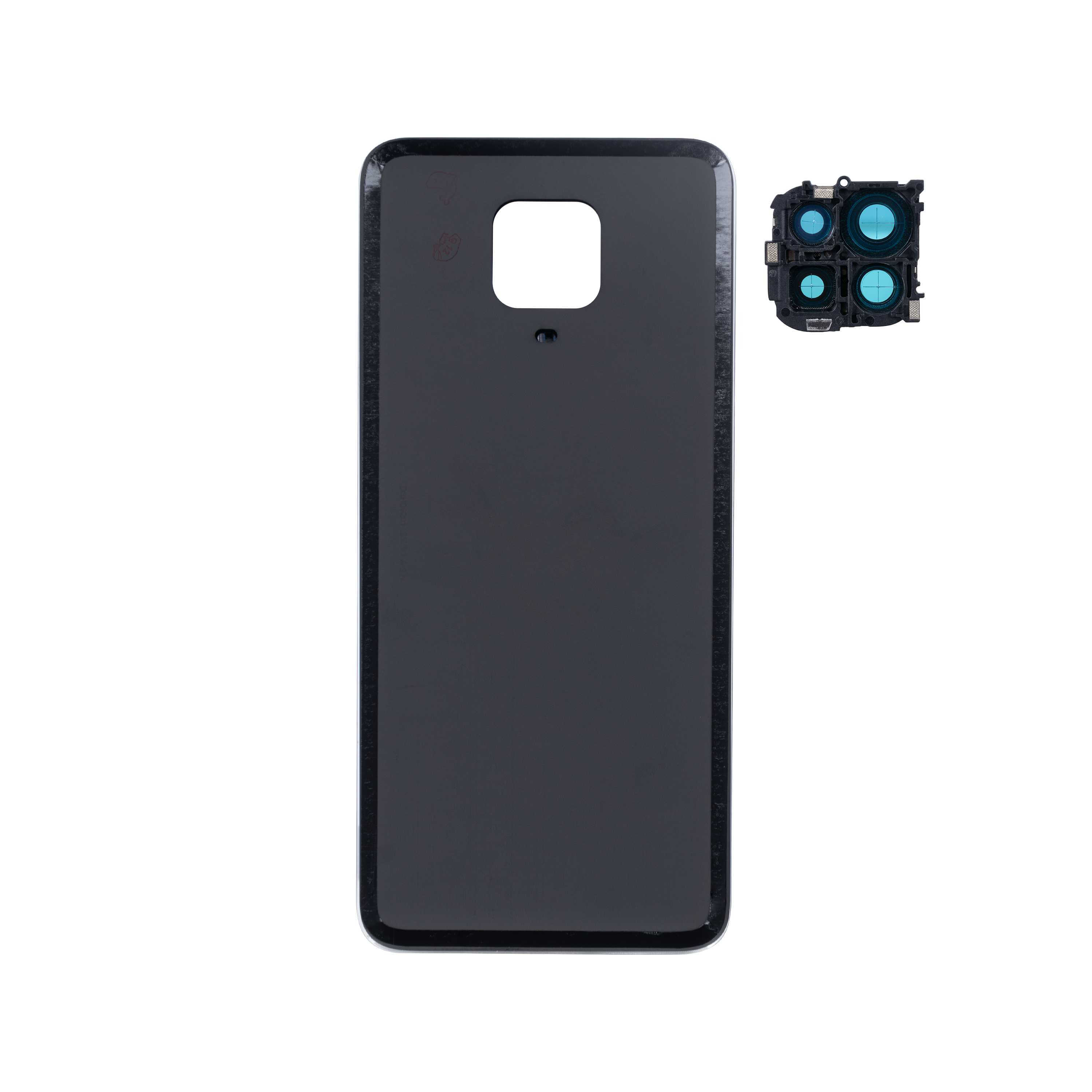 Xiaomi Redmi Note 9S achterkant zonder lens Interstellar Grey OEM