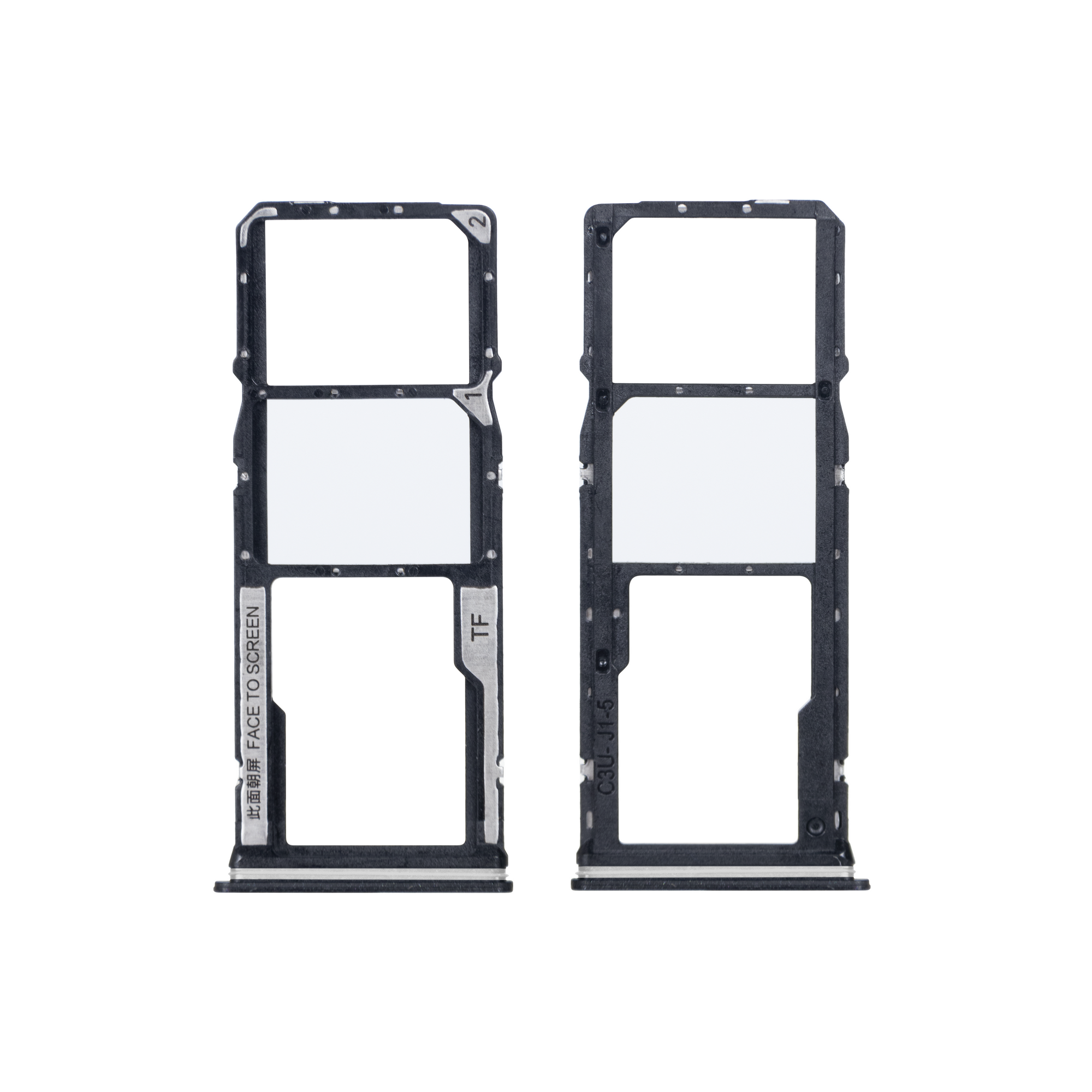 Xiaomi Redmi Note 12 4G Sim kaarthouder Onyx grijs OEM