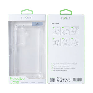 Rixus Anti-Barst Hoesje Voor Samsung Galaxy A05s Transparant
