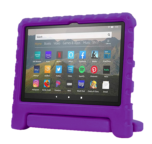 Rixus RXTC06 Tablet Kinderhoesje For Apple iPad 2, 3, 4 9,7 inch Paars