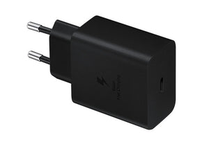 Samsung Super Fast Charger EP-T4510XBEGEU With USB-C To USB-C Cable 180cm 45W Black Original Retail Box
