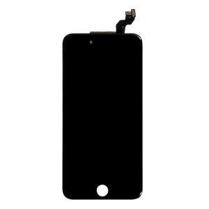 For Apple 6S Plus-scherm en digitizer, zwart, compatibel