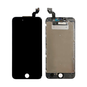 For Apple 6S Plus-scherm en digitizer, zwart, compatibel
