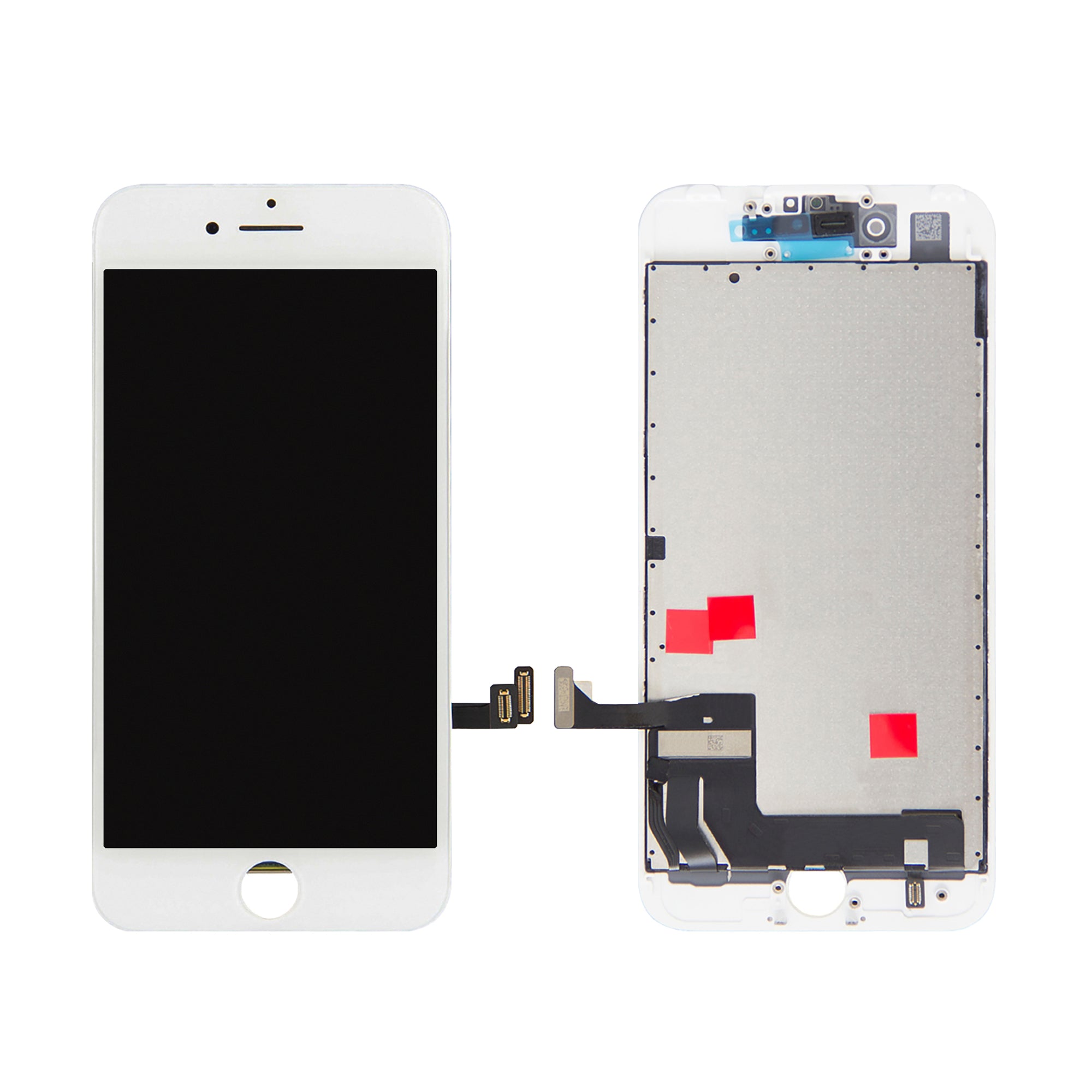 For Apple 7-scherm en digitizer, wit, compatibel