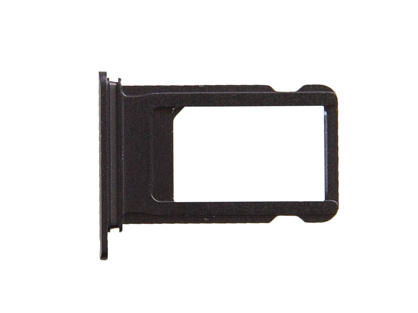 For Apple iPhone 7 Sim Houder Straal Zwart Getrokken