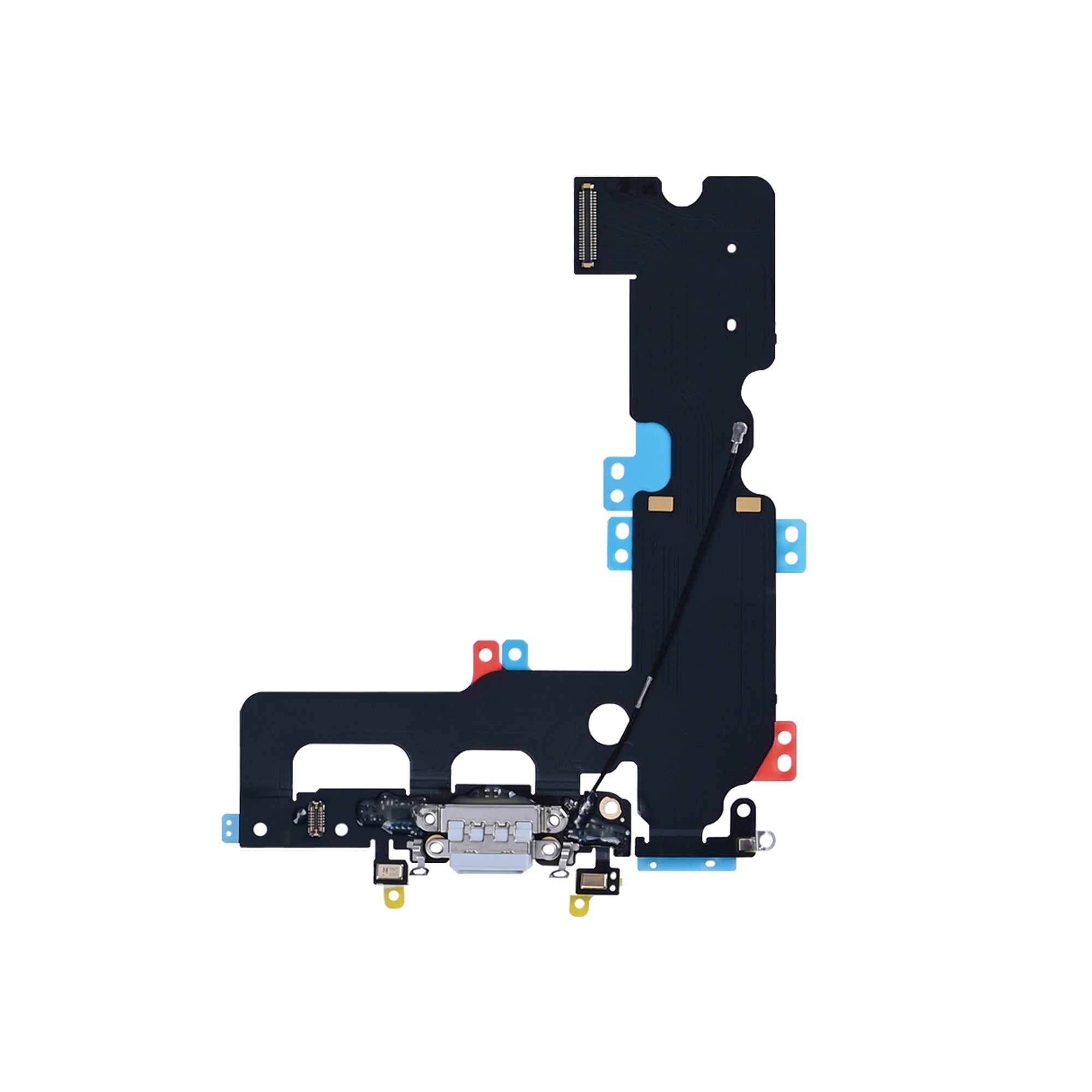 For Apple iPhone 7 Plus Systeem Opladen Flex Grijs Getrokken