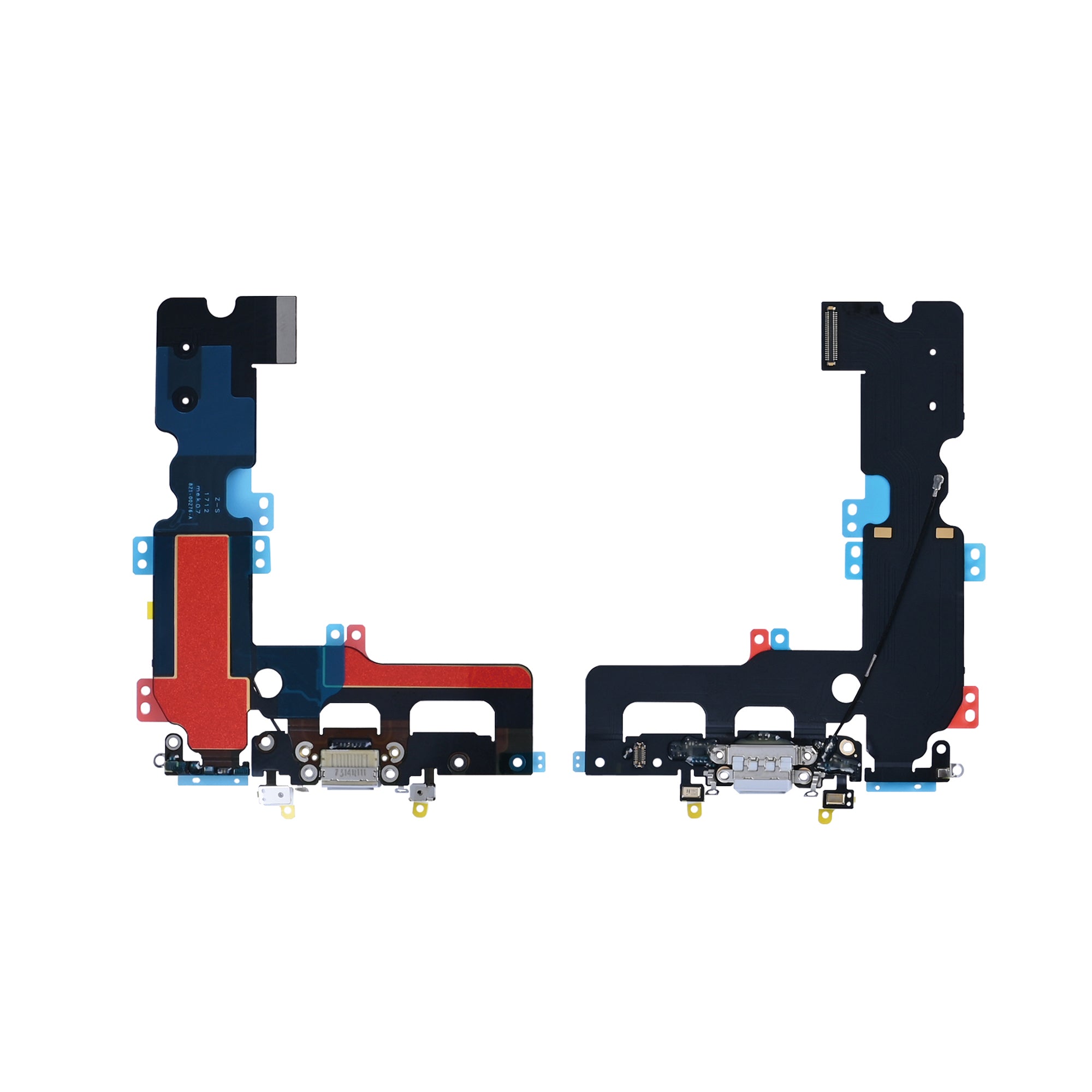 For Apple iPhone 7 Plus Systeem Opladen Flex Grijs Getrokken