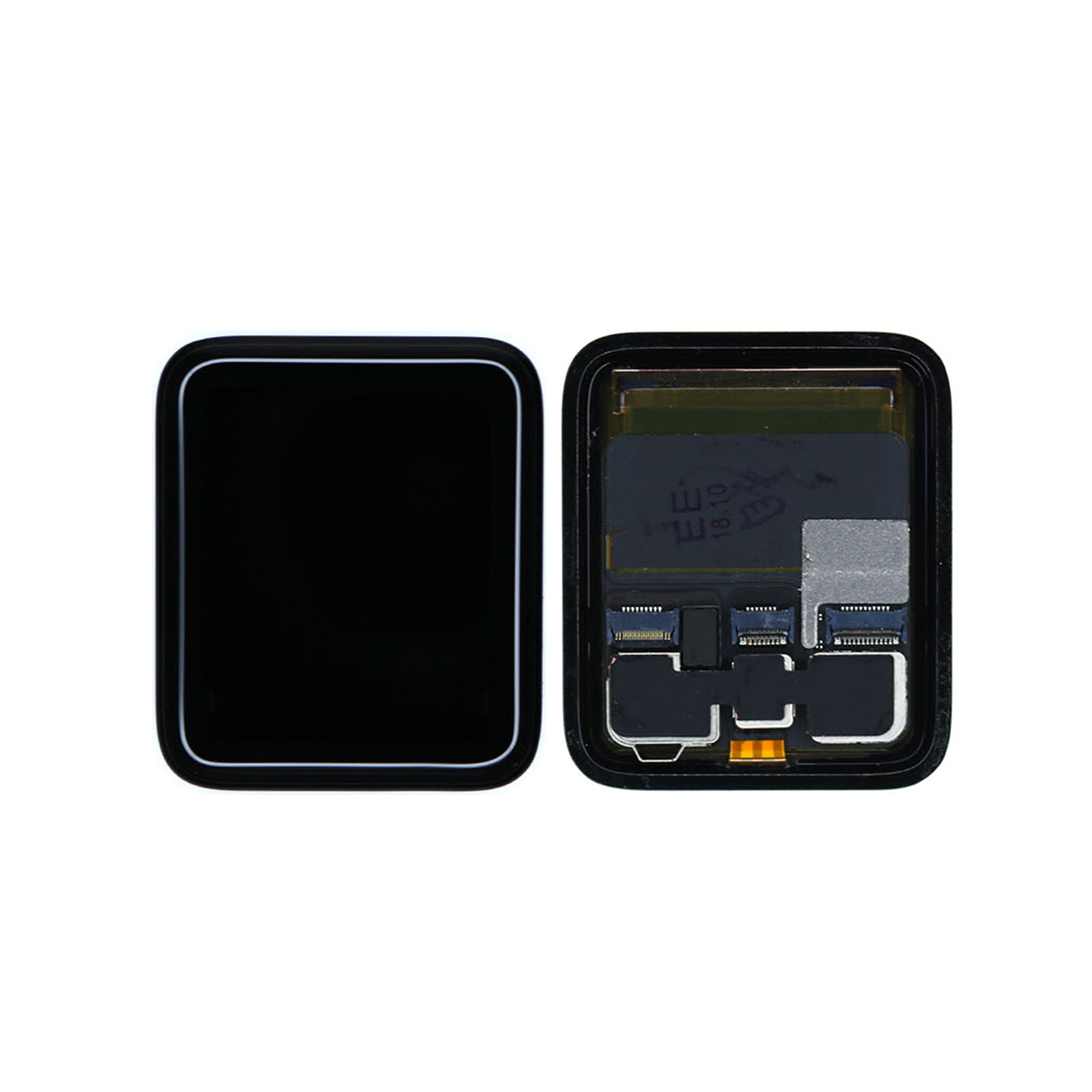 For Apple Series 2-scherm en digitizer (38 mm) verwijderd
