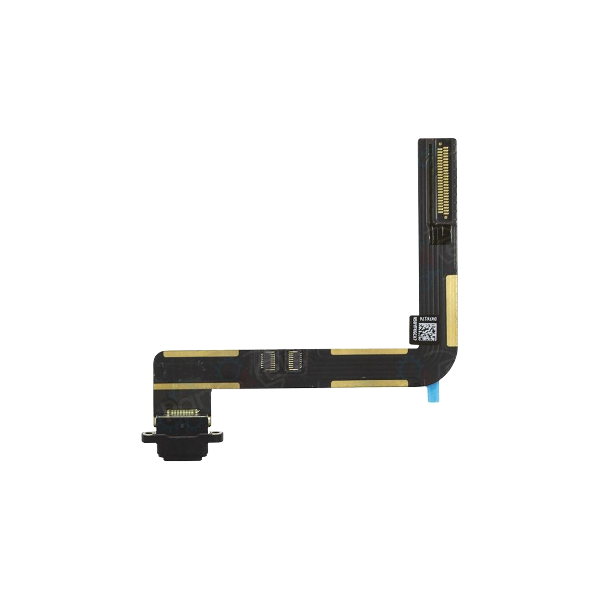 For Apple Air, iPad 9,7 inch (2017, 2018) Systeemoplaadkabel Zwart OEM