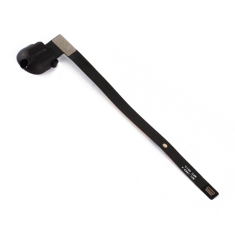 For Apple Air Audio Jack Flex Zwart Getrokken