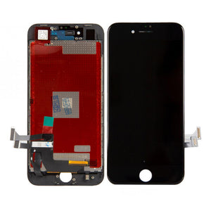 For Apple 8, iPhone SE (2020) Display en digitizer zwart compatibel