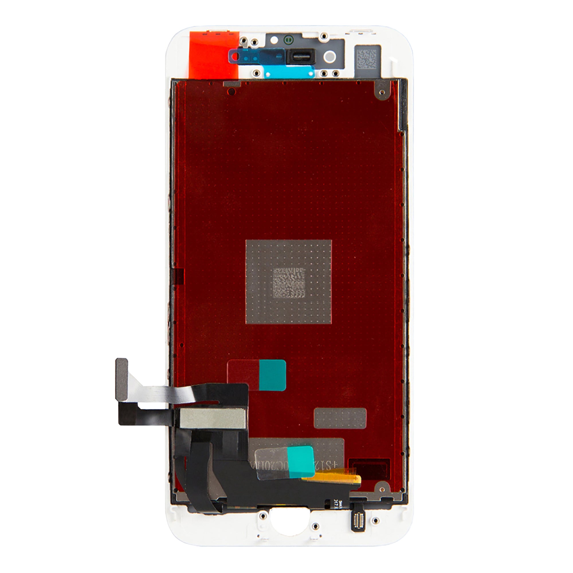 For Apple 8, iPhone SE (2020) Display en digitizer wit compatibel