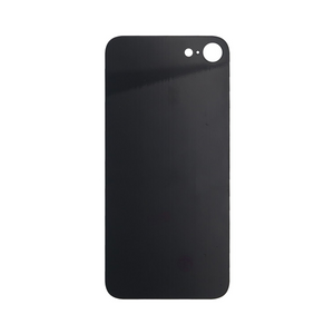 For Apple 8 achterglas, vergroot cameraframe wit compatibel