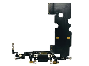 For Apple iPhone 8 Systeem Opladen Flex Zwart Getrokken