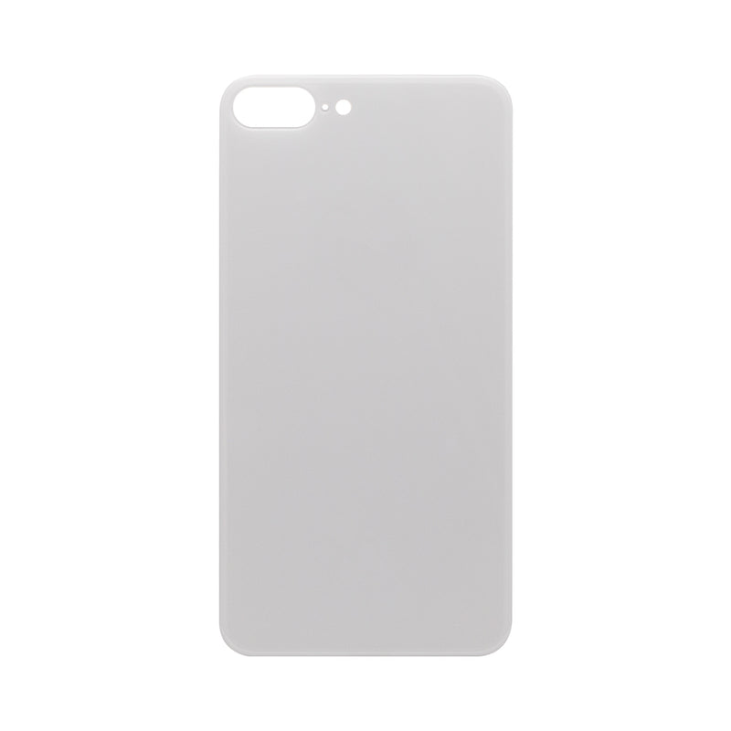 For Apple 8 Plus achterglas, vergroot cameraframe wit compatibel
