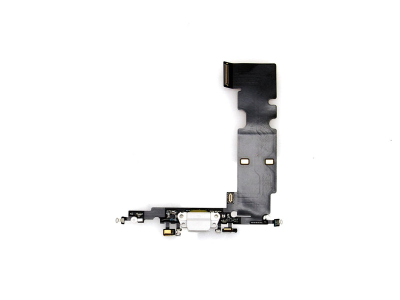 For Apple iPhone 8 Plus Systeem Opladen Flex Zilver Getrokken
