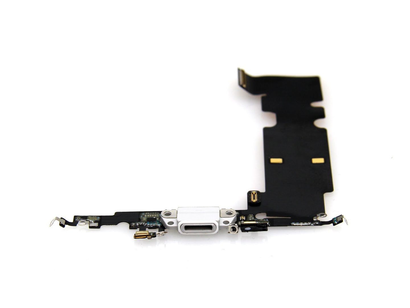 For Apple iPhone 8 Plus Systeem Opladen Flex Zilver Getrokken