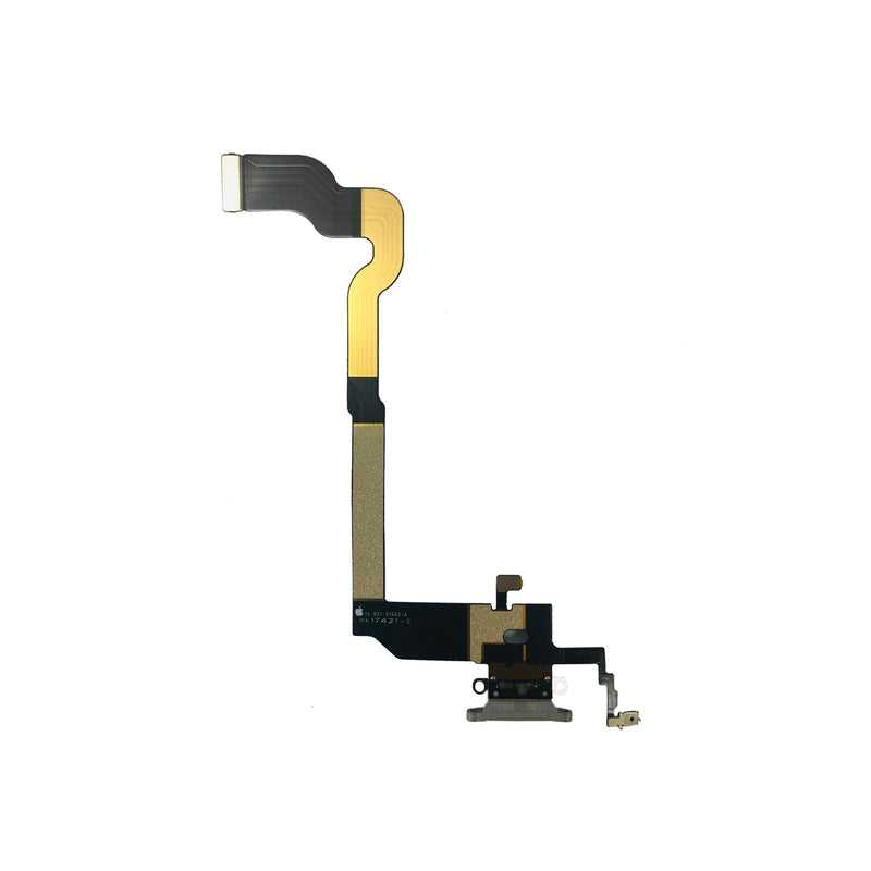 For Apple iPhone X Systeem Opladen Flex Zilver Getrokken