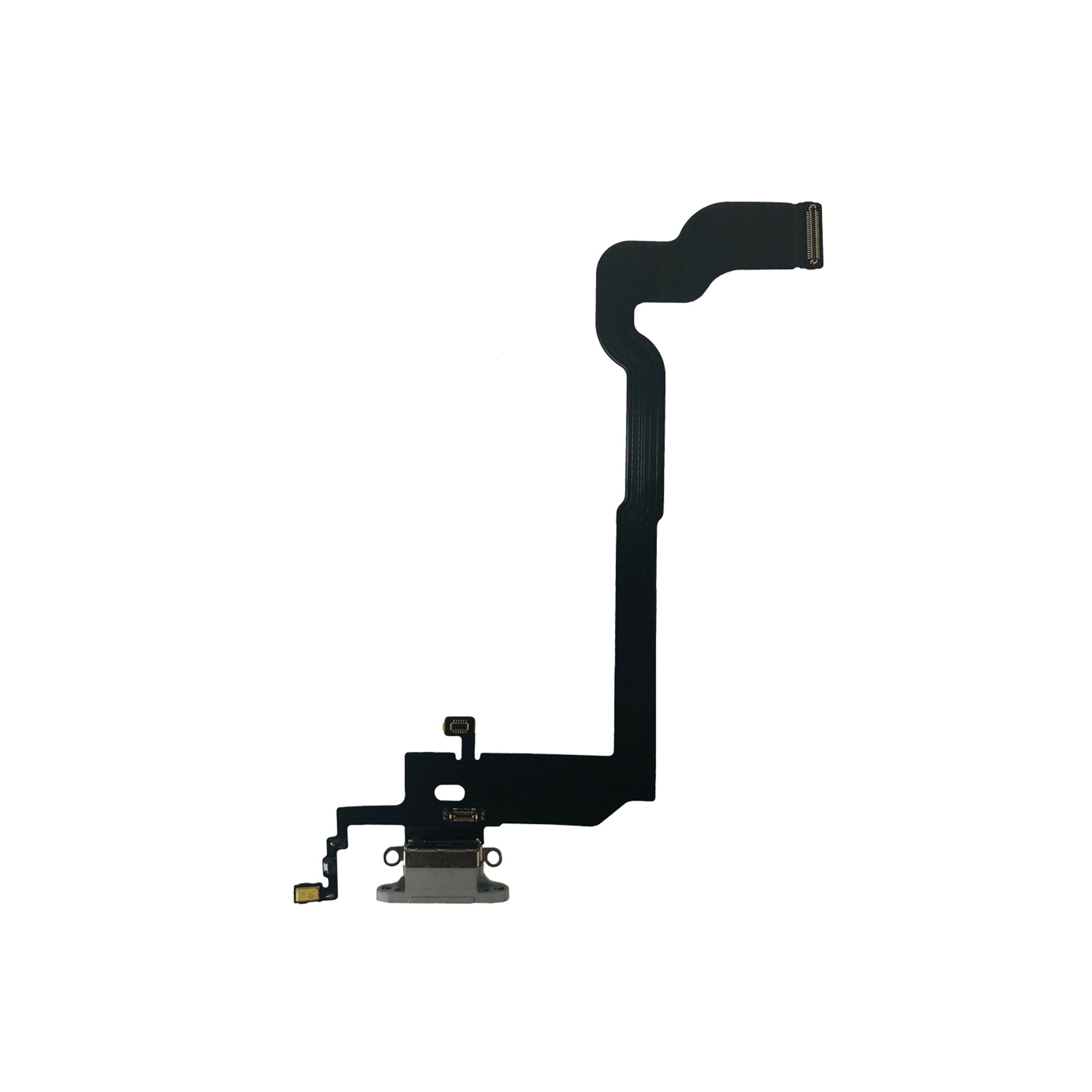 For Apple iPhone X Systeem Opladen Flex Zilver Getrokken
