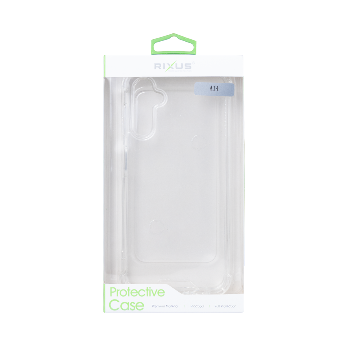 Rixus Anti-Barst Hoesje Voor Samsung Galaxy A14 5G Transparant