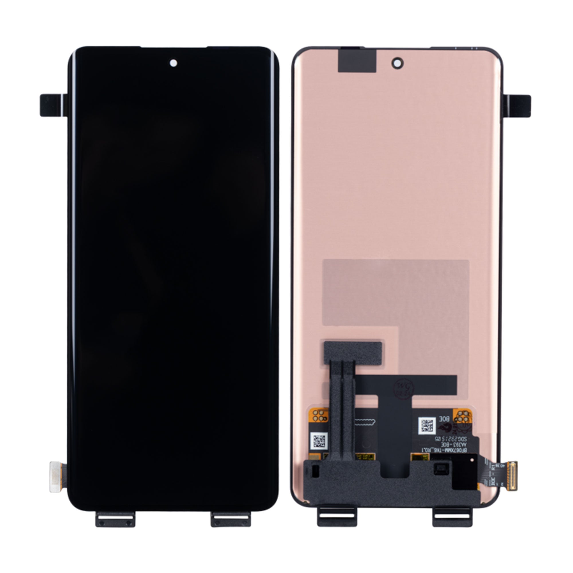 Oppo Reno 10-scherm en digitizer zonder frame, zwart, OEM