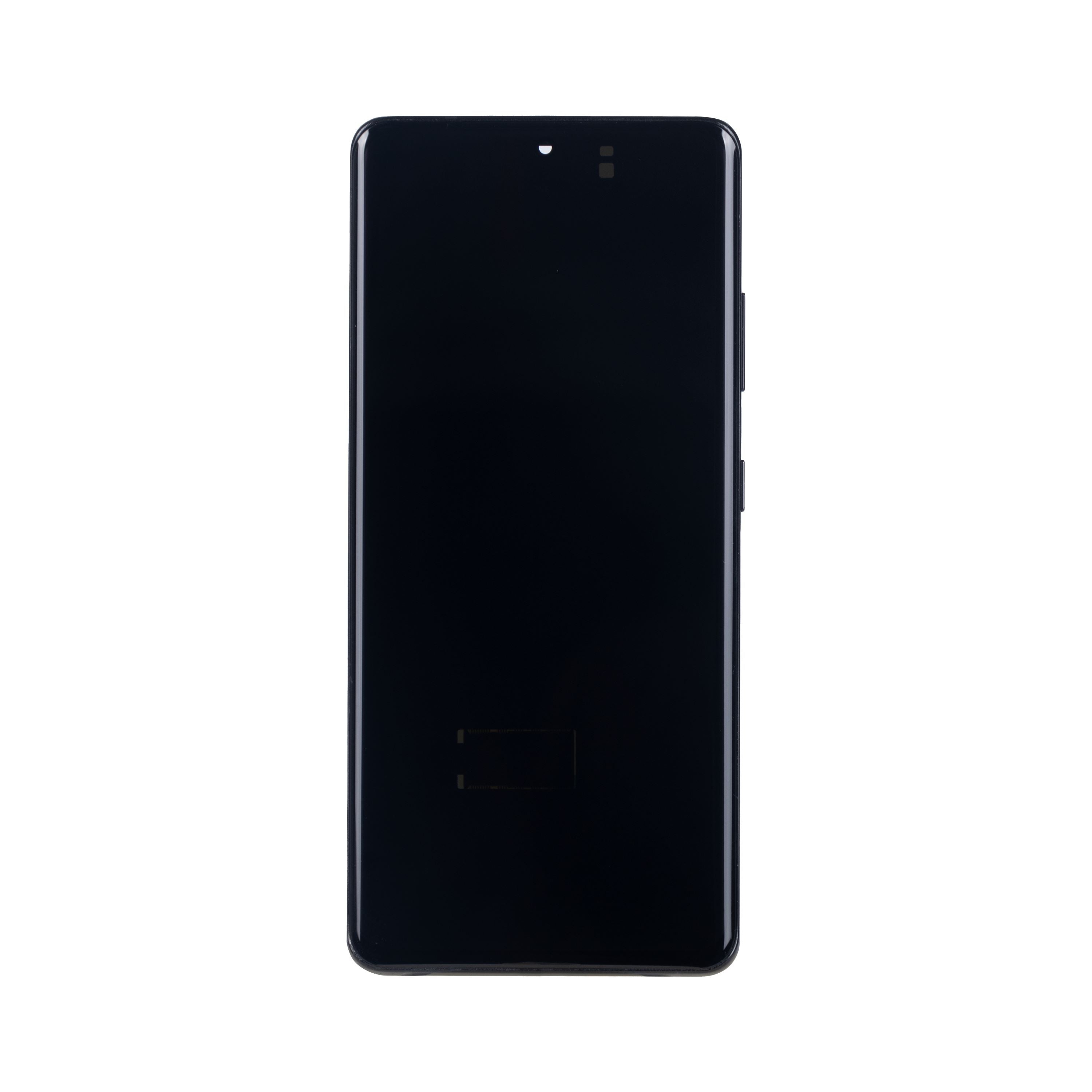 Samsung Galaxy S21 Ultra 5G G998B Beeldscherm en Digitizer met Frame Fantoomzwart Soft-OLED