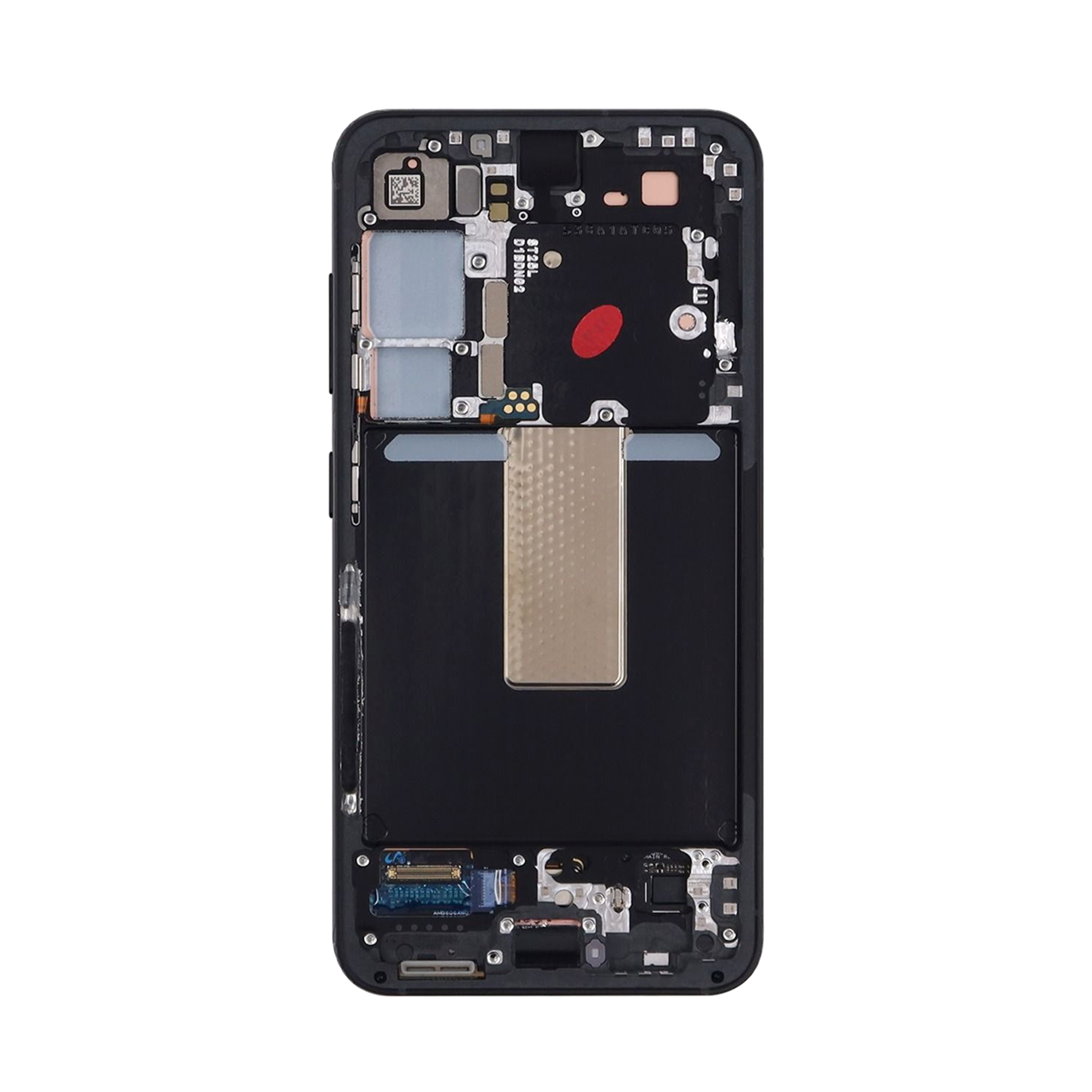 Samsung Galaxy S23 S911B Beeldscherm en Digitizer met Frame Graphite Service Pack