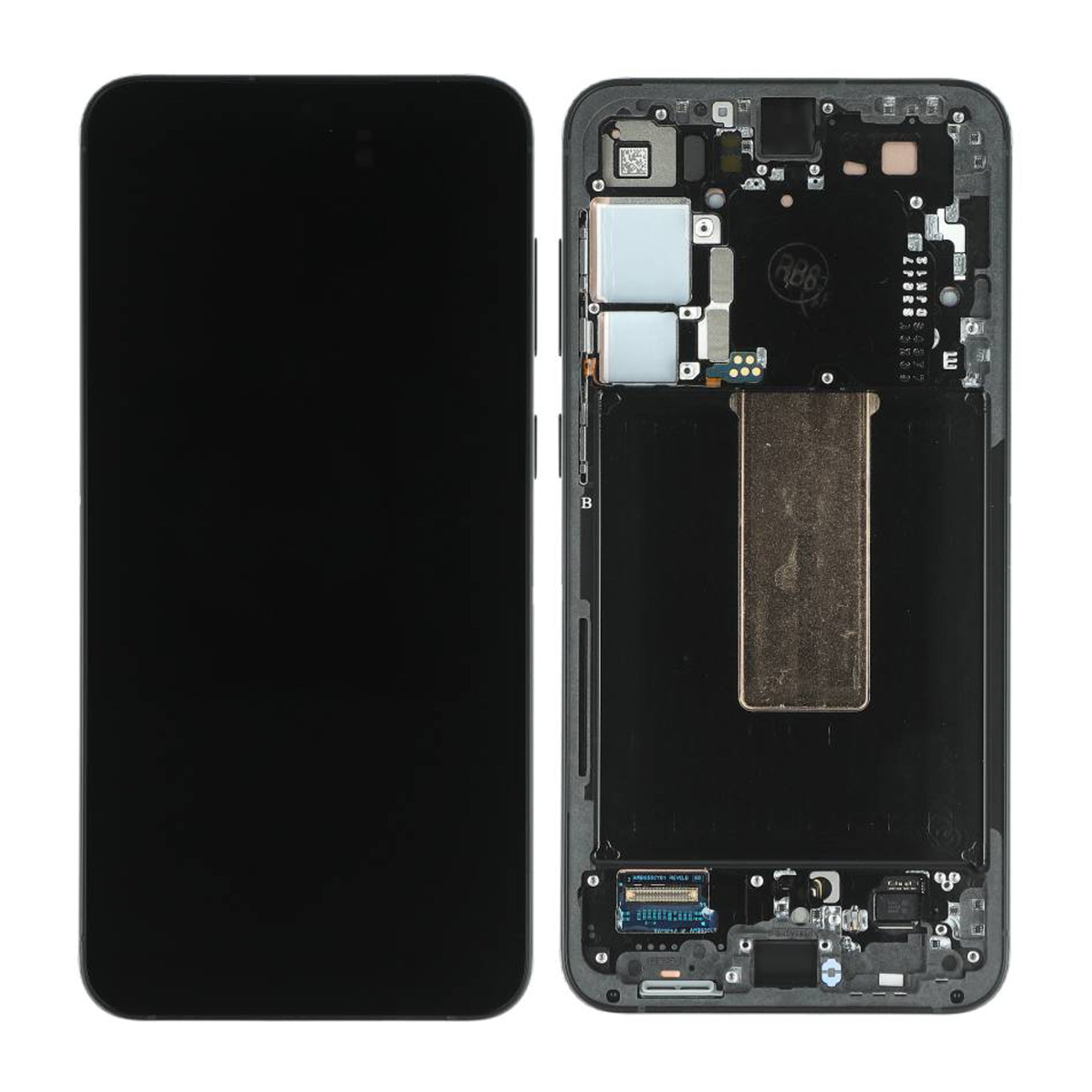 Samsung Galaxy S23 Plus S916B Beeldscherm en Digitizer met Frame Graphite Service Pack