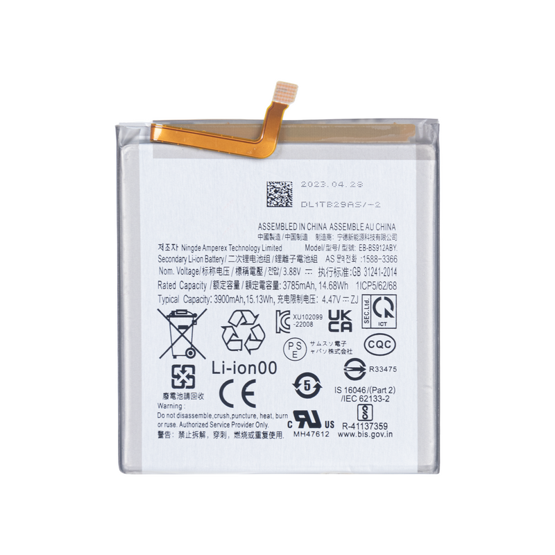 Samsung Galaxy S23 S911B Batterij EB-BS912ABY Origineel