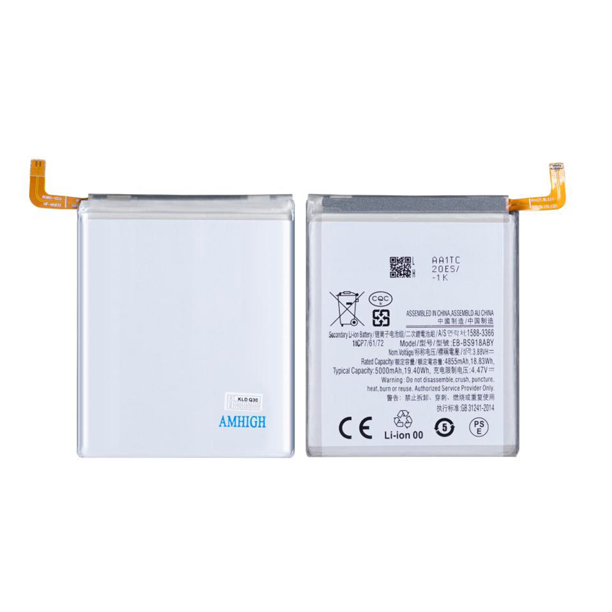 Samsung Galaxy S23 Ultra S918B Batterij EB-BS918ABY OEM