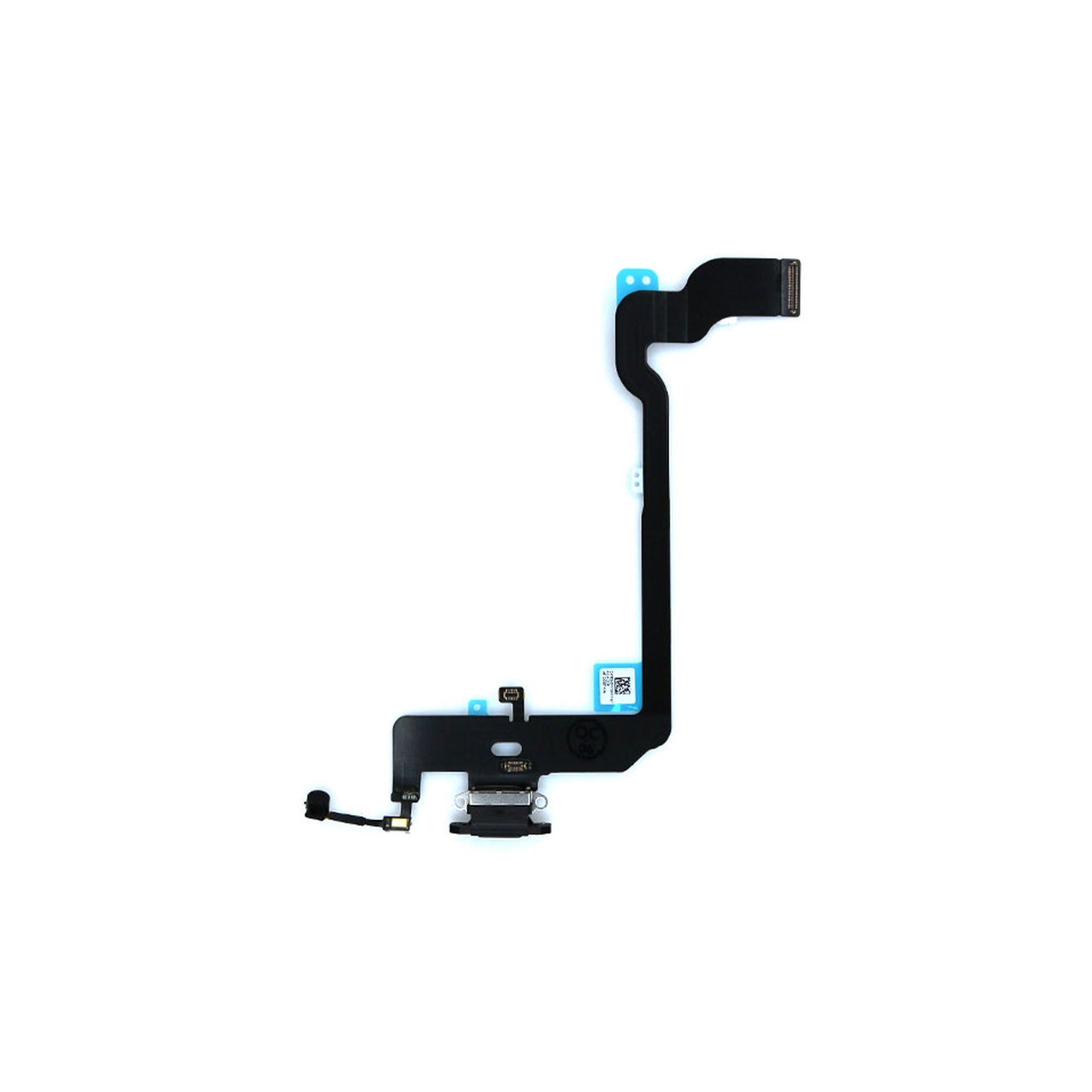For Apple iPhone XS Systeem Opladen Flex Ruimte Grijs Getrokken