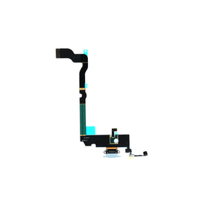 For Apple iPhone XS Max Systeem Opladen Flex Zilver OEM