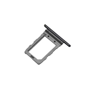 Samsung Galaxy Fold 5G F907B, F900F Sim kaarthouder kosmos zwart OEM