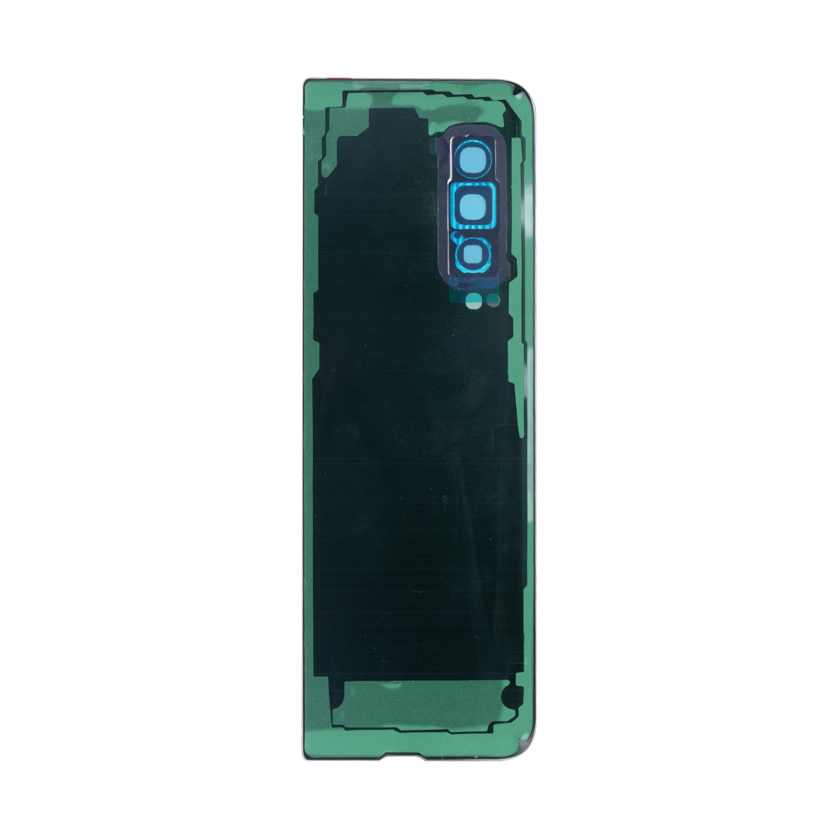 Samsung Galaxy Fold F900F achterkant met lensruimte zilver OEM