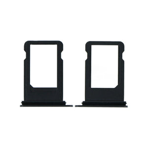 For Apple iPhone SE (2020) Sim kaarthouder zwart getrokken