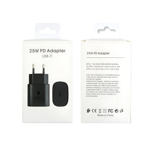 Samsung PD Adapter EP-TA800NW USB-C 25W Black Retail Box