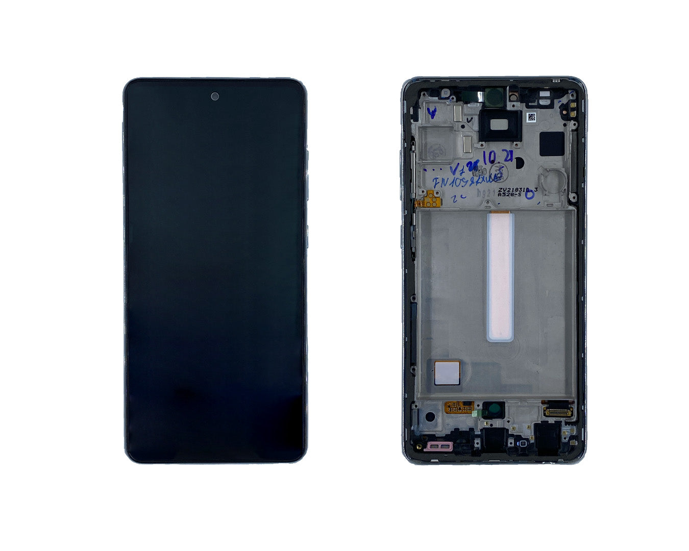 Samsung Galaxy A52 5G A526B, A52s 5G A528B Display And Digitizer With Frame Awesome White Service Pack