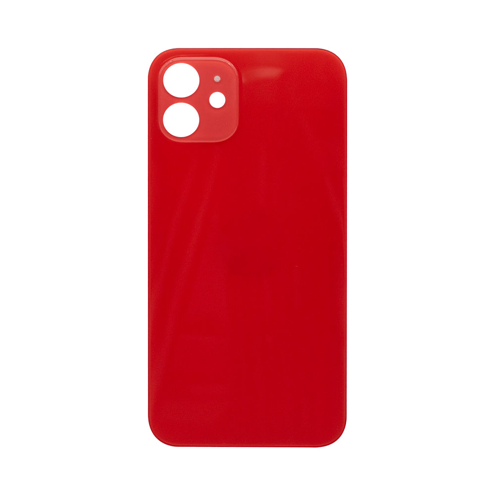 For Apple 12 achterglas, vergroot cameraframe rood compatibel