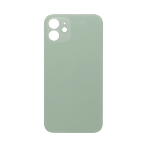 For Apple 12 achterglas, vergroot cameraframe groen compatibel