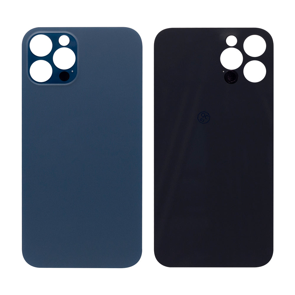 For Apple 12 Pro achterglas, vergroot camerakader Pacific Blue compatibel
