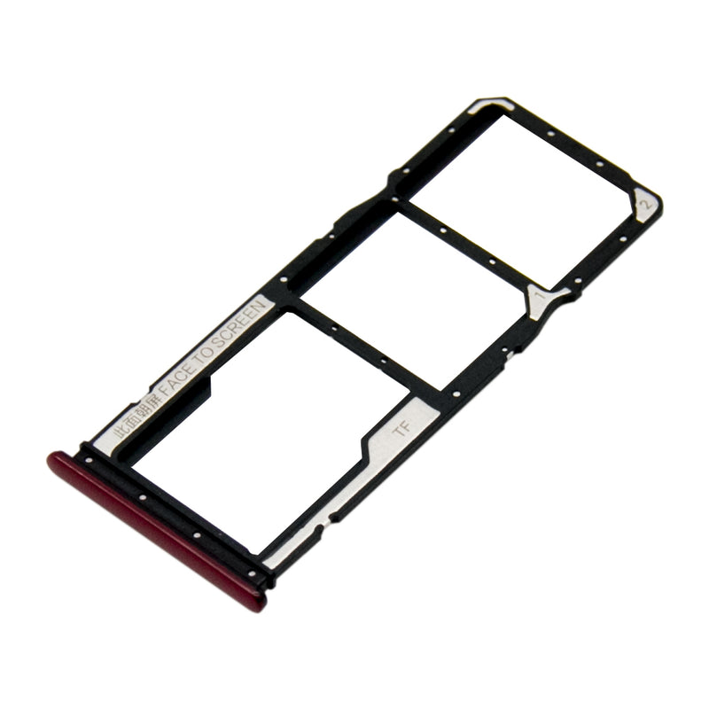 Xiaomi Redmi 8 Sim kaarthouder robijnrood OEM