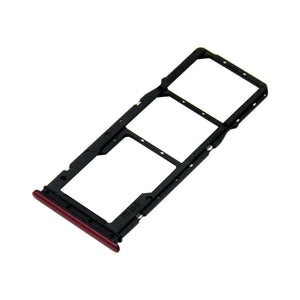 Xiaomi Redmi 8 Sim kaarthouder robijnrood OEM