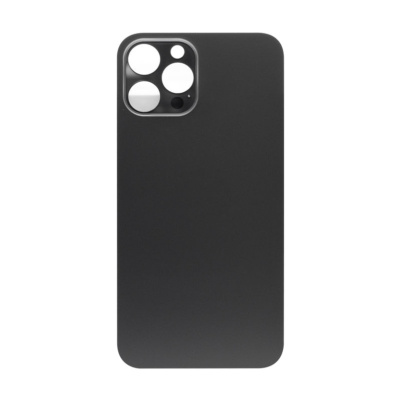 For Apple 12 Pro Max achterglas, vergroot cameraframe grafiet compatibel