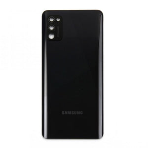 Samsung Galaxy A41 A415F achterkant met lensprisma Crush Black OEM
