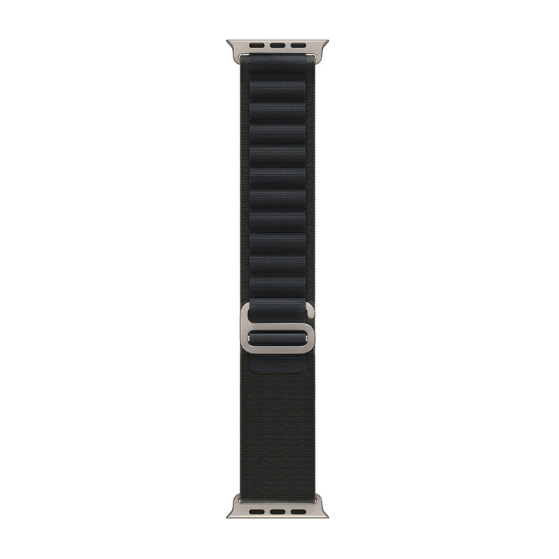 Nylon band Alpine Loop For Apple 42 mm, 44 mm, 45 mm, 49 mm Zwart Verpakking
